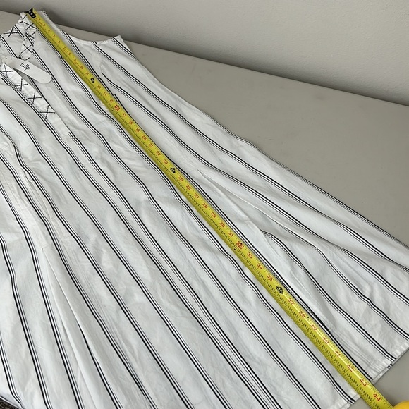 tulip clothing Victoria Dress in Goldman Stripe NWT sleeveless midi dress size S - Picture 10 of 10